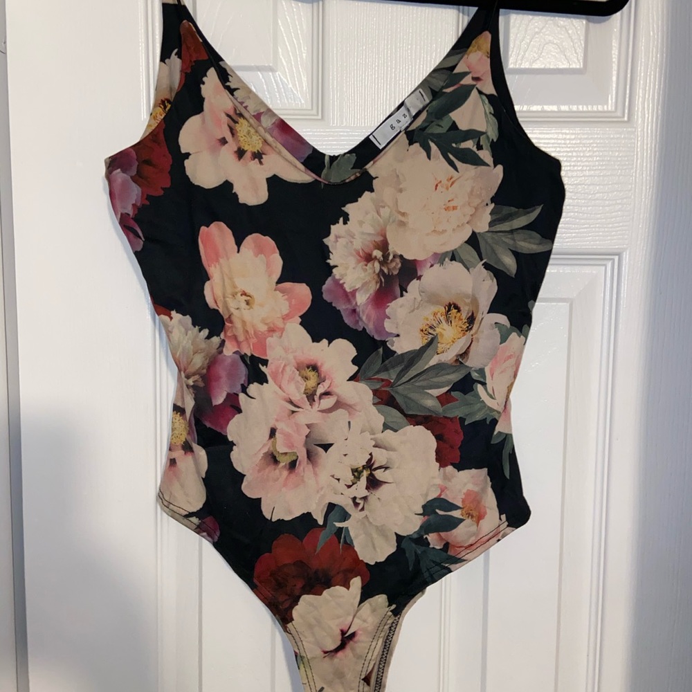 Floral bodysuit